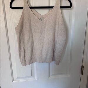 a new day Women's Beige Knit Camisole